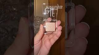 ELF FINE AS FLECK GLITTER EYESHADOW WHITE HOT @Nykaa @elfcosmetics #india #nykaa #elfcosmetics