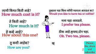 Daily use sentences Marathi to English #@English With A Ray Of Hope #English#spokenEnglish#speaking