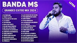 BANDA MS MIX 2024 (LETRA) ~ GRANDES ÉXITOS MIX 2024 ~ BANDA MS ÁLBUM COMPLETO MAS POPULAR 2024