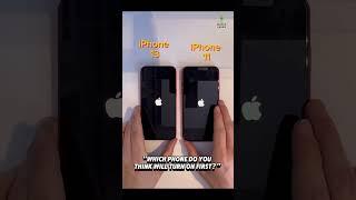 iPhone 13 vs iPhone 11 Which phone do you think will turn on first #smartphone #technology #apple