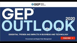 GEP Procurement & Supply Chain Outlook 2020: A Guide to Navigating Complexity and Change Post-COVID