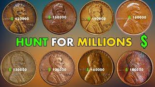 Must Sell Now! Hunting For Million Dollar USA Pennies Coins: Most Expensive Pennies To Look For!