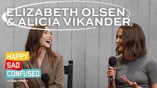 Elizabeth Olsen & Alicia Vikander talk THE ASSESSMENT, Marvel, pet peeves I Happy Sad Confused