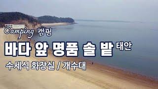 해돋이명소3만원캠핑장/겨울엔무료/우레탄창 백화현상 해결/넓고넓은 모래사장/노마드 터널형 차박도킹용 텐트/파워뱅크,무시동히터,파세코난로/캠핑 음식/애견 동반/Camping