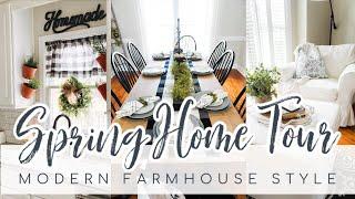 SPRING HOME TOUR 2020 | MODERN FARMHOUSE HOME DECOR TOUR