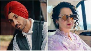 Diljit Dosanjh  VS Kangna ranaut funny video