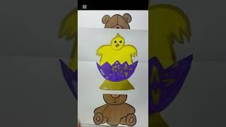Drawing emojimix #drawing #emoji #bear #cute #chick #satisfying #challenge #trending #shorts #viral