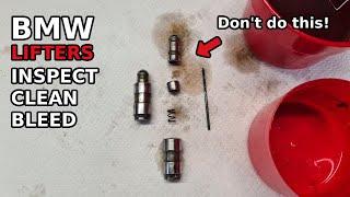 BMW Lifters Cleaning, Bleeding, Checking & How they work (N43/N42/N46/N40/N45)