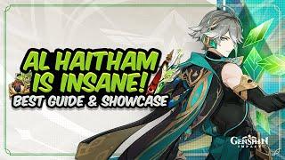 COMPLETE ALHAITHAM GUIDE! Best Alhaitham Build - Artifacts, Weapons & Showcase | Genshin Impact