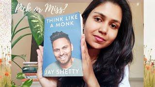 THINK LIKE A MONK BY JAY SHETTY - BOOK REVIEW