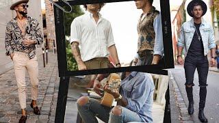 IDEAS con Outfits BOHO CHIC  for men