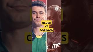 NEUER is BETTER than CASILLAS & BUFFON  AGREE? #shorts #football #soccer #biasfc #debate