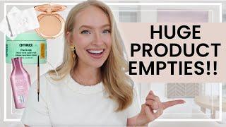 All the beauty Products I've Used Up! Sephora Sale Recommendations I Actually Use and Love