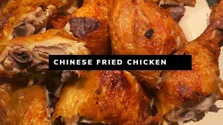 Chinese fried chicken- Surinaamse- tjauw min- vlees- kip voor tjauw min