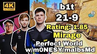 b1t w/m0NESY/malbsMd play Perfect World in China (Mirage) | Nov 25, 2024 #cs2 #pov