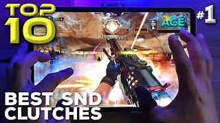 TOP 10 Airzwap Moments in COD Mobile #1 | BEST SND CLUTCHES