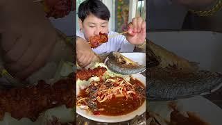 ปลาทูยักทอด กินดับส้มตำ โคตรแซ่บ #ปังปอนด์Channel