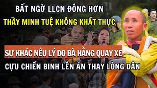 Bất Ngờ: Lực Lượng AN NINH Tăng Cường, Thầy Minh Tuệ Vắng Mặt Khất Thực,Lý Do Vì Sao Bà Hằng QUAY XE