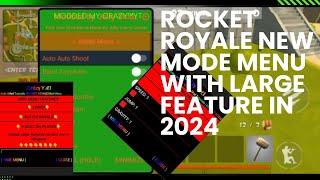 ROCKET ROYALE NEW MOD MENU LATEST VERSION 2.3.7 WITH LARGE FEATURES