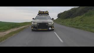 Camo Audi - Road trip France / tuning car - wrap - camouflage  #1