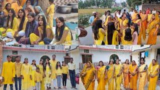 Haldi Function ️️ // Wedding // Haldi// Celebration// Attractive Bs