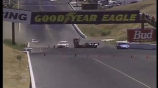 ALMS Sears Point 1999 Huge crash Caffi