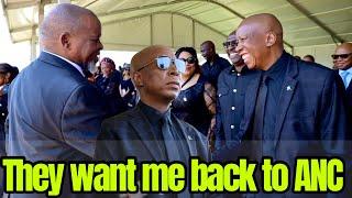 Julius Malema: ANC Leaders want me to go back to ANC.