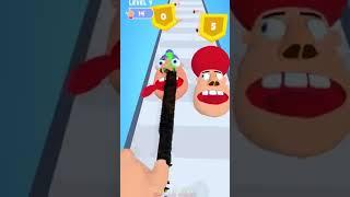 finger runner 3D game ‐ finger in the nose #video #viral #viralvideo #shorts #subscribe