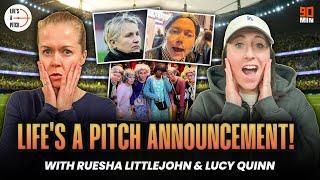 We Have A SPECIAL Life’s A Pitch ANNOUNCEMENT! 🫢 Ruesha’s RED CARD For Emma Hayes’ Poem! 🟥