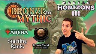  Bronze To Mythic: Episode 1 - Starting Rank: Bronze 4 - MTG Arena:  Modern Horizons 3 