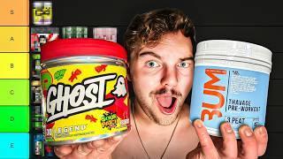 Ranking EVERY Pre-Workout (WORST TO BEST)