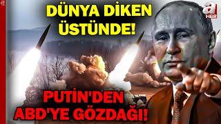 Putin'den Kritik Açıklama! "Füzelerimizi Kimse Vuramaz!" Rusya İle ABD Arasında Gerilim | A Haber