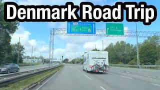 Denmark Road Trip - Driving in Denmark || Glostrup - Roskildevej