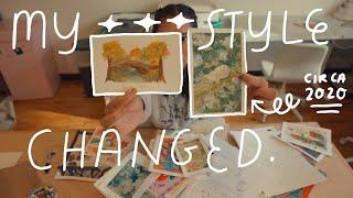 Reacting to My Old Art! Has My Style Changed?