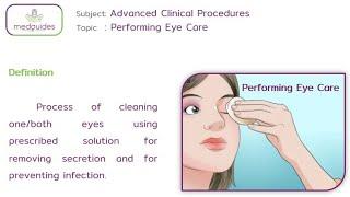 67.Performing Eye Care