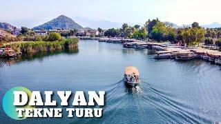 Dalyan Tekne Turu - Dalyan İztuzu Plajı Tam Tur - Dalyan Boat Tour - Dalyan Turkey