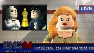 Lego Batman 2 DC Superheroes-All Gotham City News Cutscenes