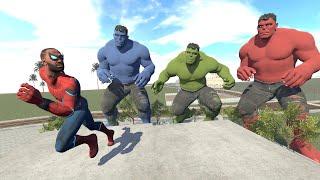 Franklin Become Spiderman to Kill Hulk in Indian Bike Driving 3D