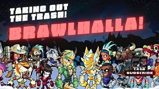 TAKING OUT THE TRASH! LOL #BRAWLHALLA! BADJAY'S MATCH (1v1)