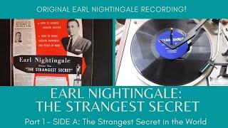 Earl Nightingale The Strangest Secret in the World ORIGINAL RECORDING! Part 1  Side A