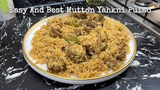 How to make restaurant style mutton yahkni pulao recipe by Asma kitchen ( easy and delicious ) 