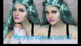 Easy mermaid makeup tutorial