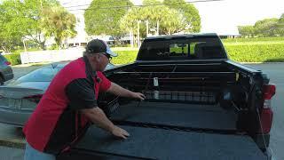 Roll n Lock A Series, Cargo Manager, Bedrug Mat on a Chevy Silverado review by C&H Auto Accessories