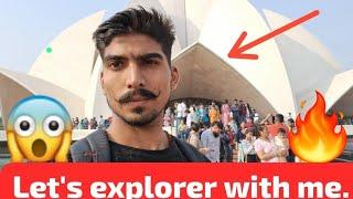 Dehli lotus temple   #viralvideo #travel #vlog #Amit The EXPLORER #viralvlog