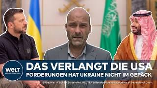 UKRAINE: Schwere Verhandlungen in Saudi-Arabien - Kompromissbereitschaft wächst