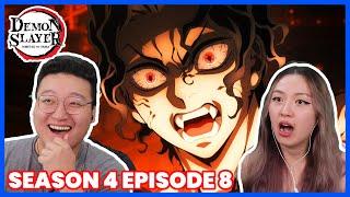 HASHIRA'S UNITE! SO CINEMATIC!  | Demon Slayer Season 4 Episode 8 Couples Reaction & Discussion