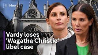 Wagatha Christie: Rebekah Vardy loses libel case against Coleen Rooney