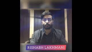 RISHABH LAKHMANI Testimonial on Digital Marketing Training | Krantesh Singh