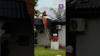 Rumah terbakar di Sri Gading