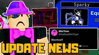 NEW PIGGY UPDATE CANCELLED.. + NEW SPARKY SKIN SOON..? + HUGE MINITOON DECISION | Piggy News